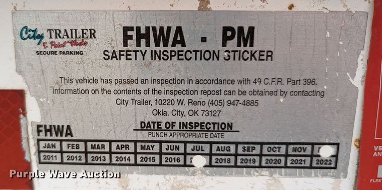 image for item MN9840 1976 Muv-All 4534A  drop deck equipment trailer