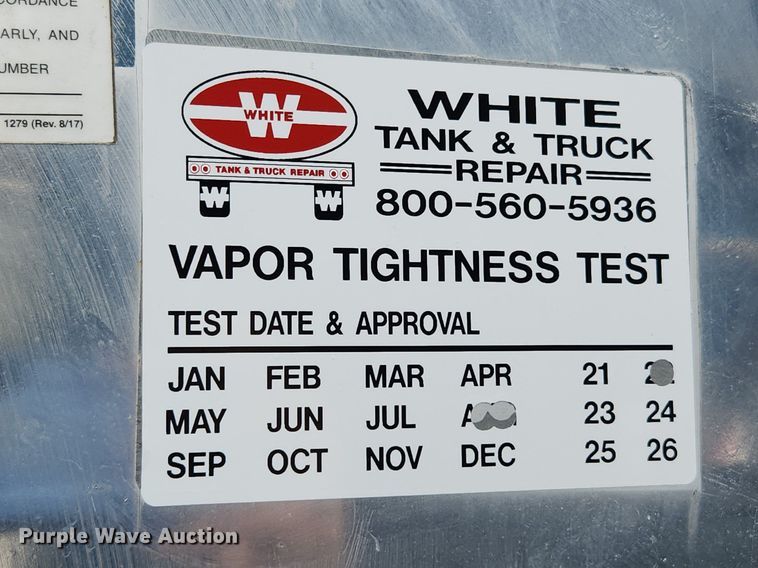 image for item MW9615 2007 LBT TAG-HA2-ESF9500X4DB  tank trailer