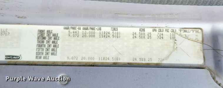 image for item MW9618 2007 Freightliner Coronado  semi truck