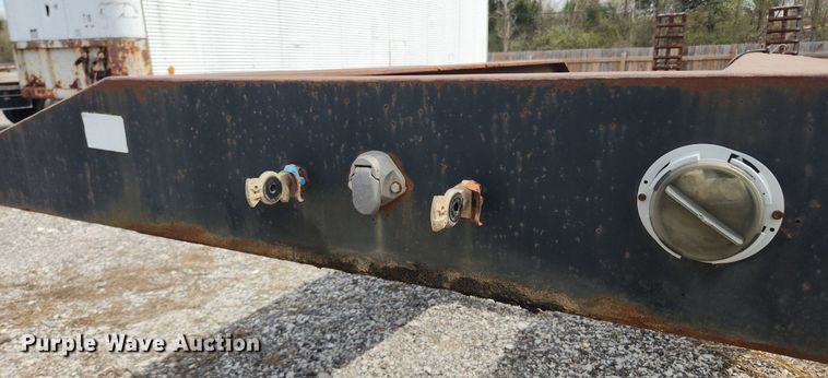 image for item MW9631 1999 Nuttal 235LB  drop deck equipment trailer