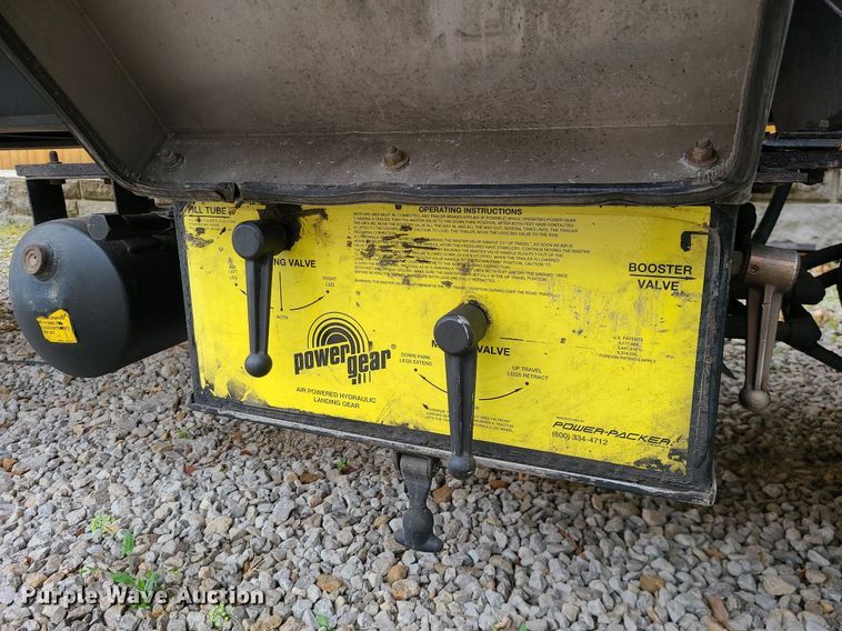 image for item MX9636 2011 BWS Manufacturing  container trailer