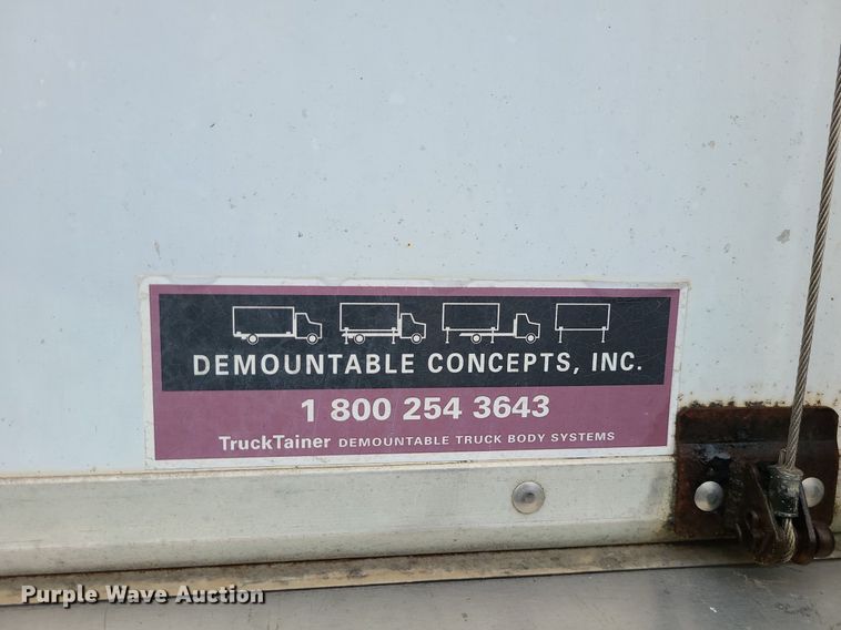 image for item MX9636 2011 BWS Manufacturing  container trailer