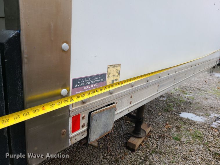 image for item MX9636 2011 BWS Manufacturing  container trailer