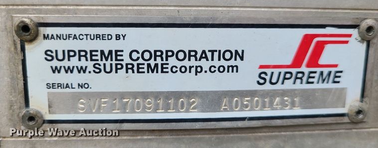 image for item MX9636 2011 BWS Manufacturing  container trailer