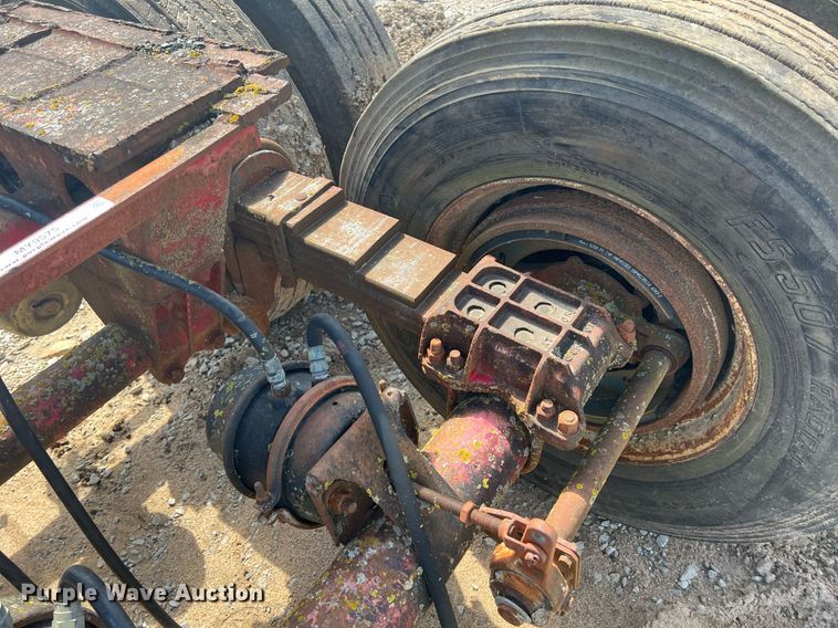 image for item MY9575 Tandem trailer Axle