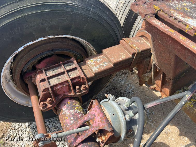 image for item MY9575 Tandem trailer Axle