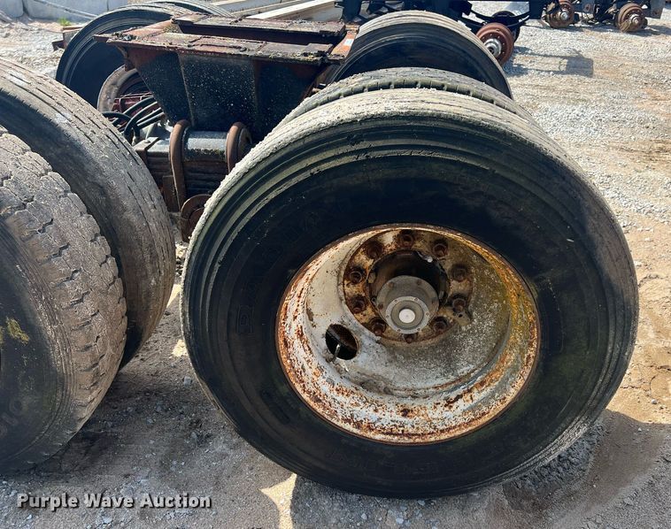 image for item MY9575 Tandem trailer Axle