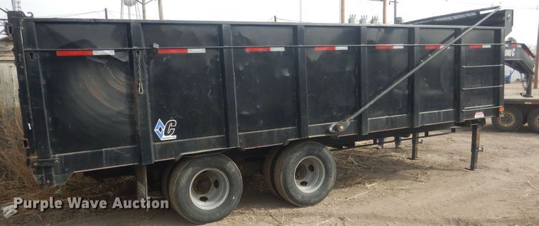 image for item DJ7014 2019 Diamond C  end dump trailer