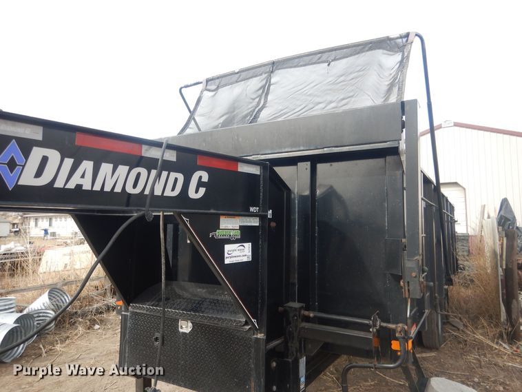 image for item DJ7014 2019 Diamond C  end dump trailer