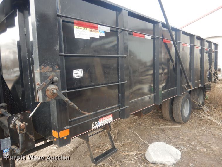 image for item DJ7014 2019 Diamond C  end dump trailer