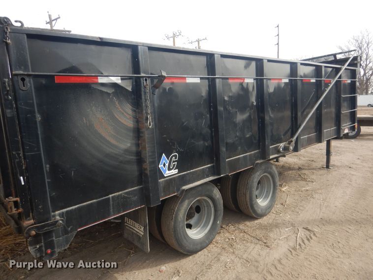 image for item DJ7014 2019 Diamond C  end dump trailer