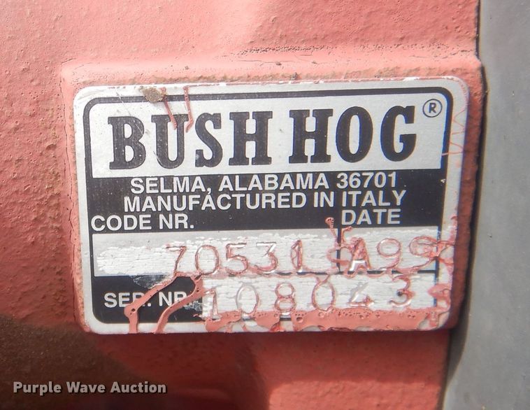 image for item DJ7026 Bush Hog  rotary mower