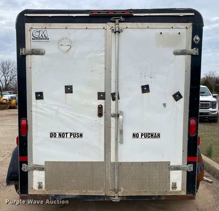 image for item DL7029 2010 CM  enclosed cargo trailer