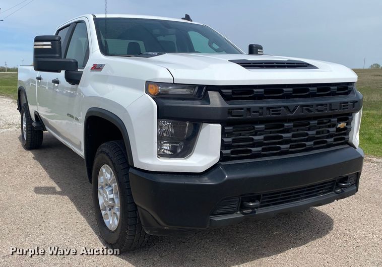 image for item DL7146 2021 Chevrolet Silverado 2500HD  Crew Cab pickup truck