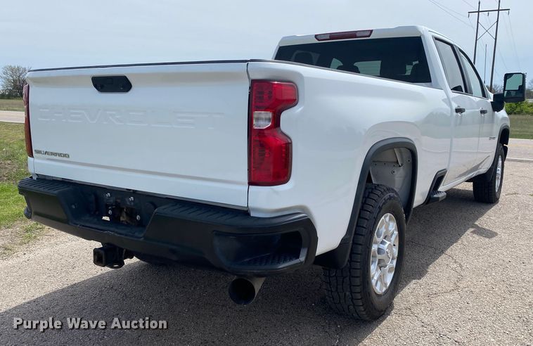 image for item DL7146 2021 Chevrolet Silverado 2500HD  Crew Cab pickup truck