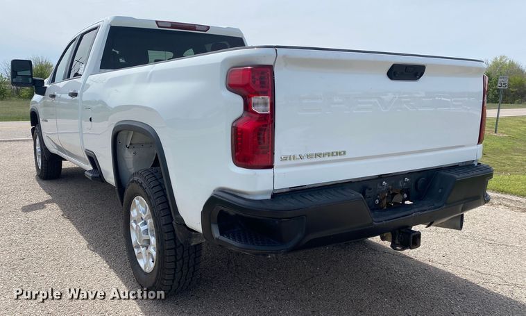 image for item DL7146 2021 Chevrolet Silverado 2500HD  Crew Cab pickup truck