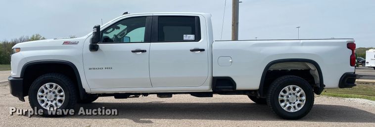 image for item DL7146 2021 Chevrolet Silverado 2500HD  Crew Cab pickup truck