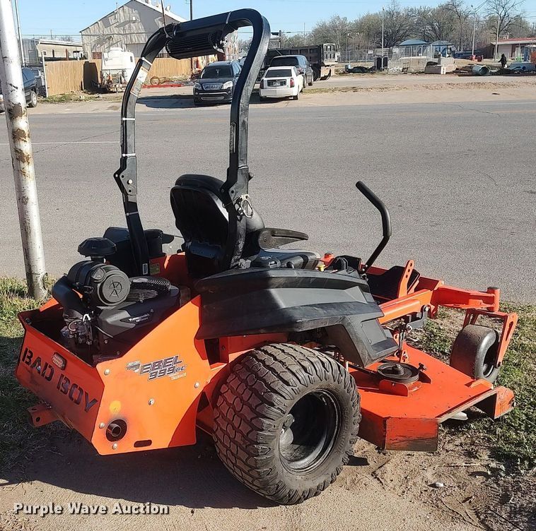 image for item DQ0487 Bad Boy Rebel  ZTR lawn mower