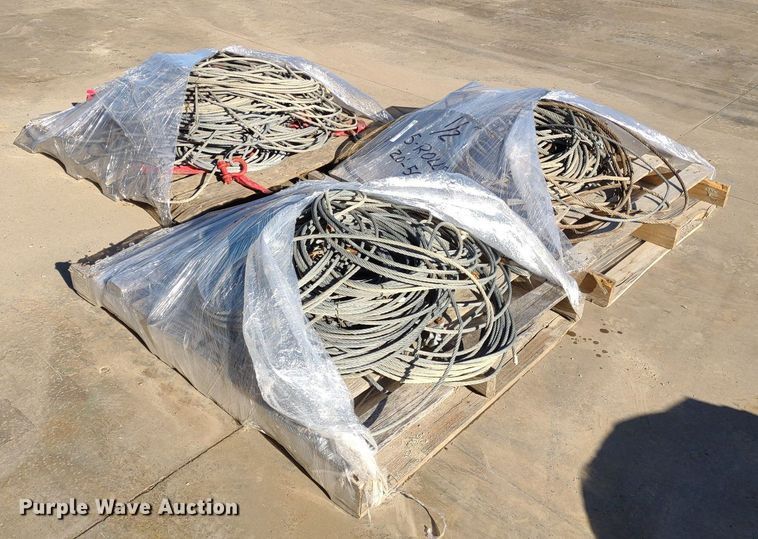 image for item DQ1635 (3) pallets of cable