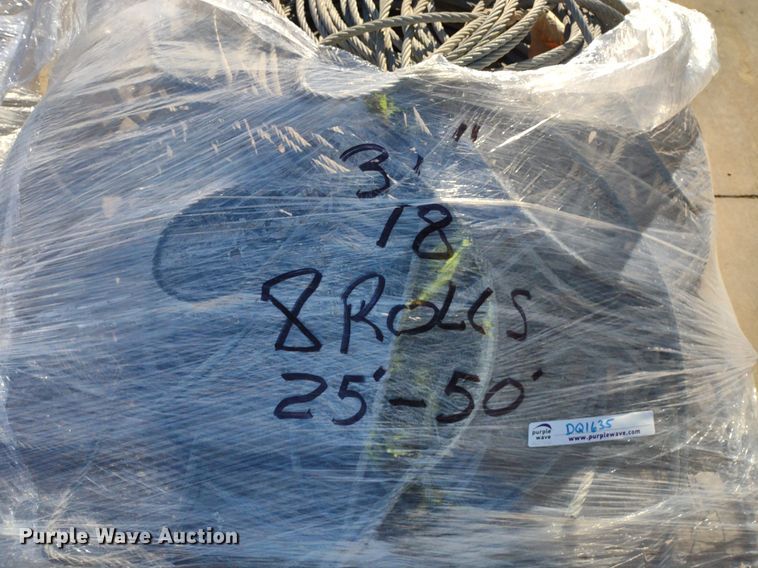 image for item DQ1635 (3) pallets of cable