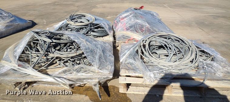 image for item DQ1636 (4) pallets of 3/8" diameter cable