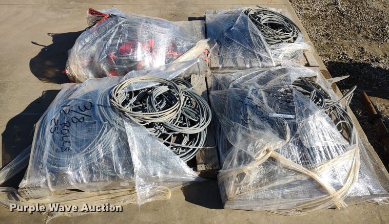 image for item DQ1636 (4) pallets of 3/8" diameter cable