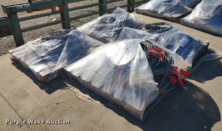 image for item DQ1636 (4) pallets of 3/8" diameter cable