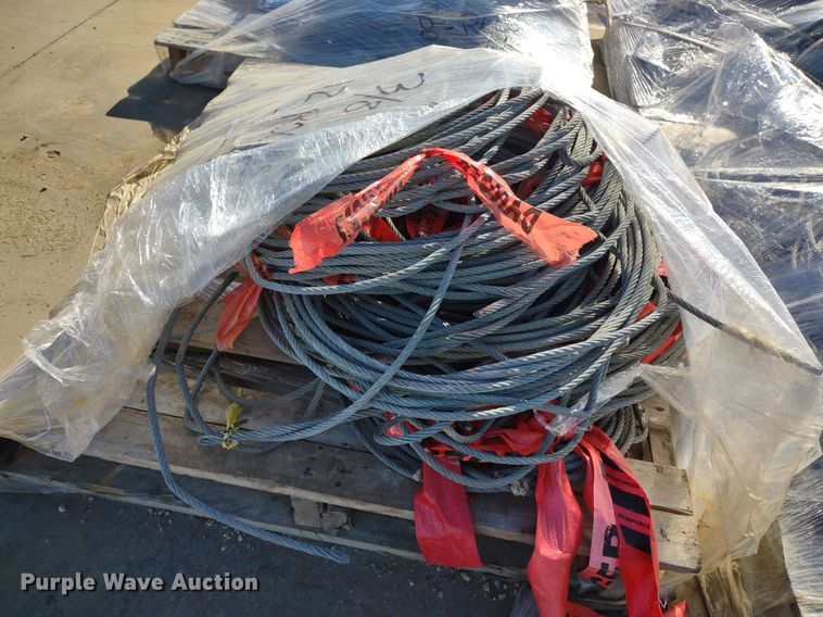 image for item DQ1636 (4) pallets of 3/8" diameter cable