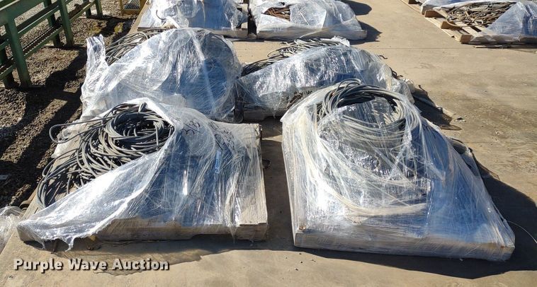 image for item DQ1637 (4) pallets of 3/8" diameter cable