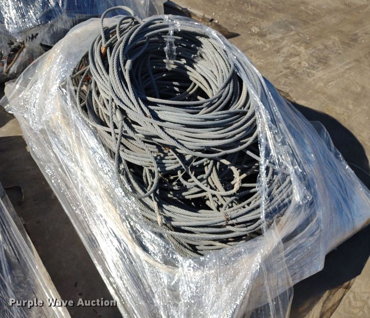 image for item DQ1637 (4) pallets of 3/8" diameter cable