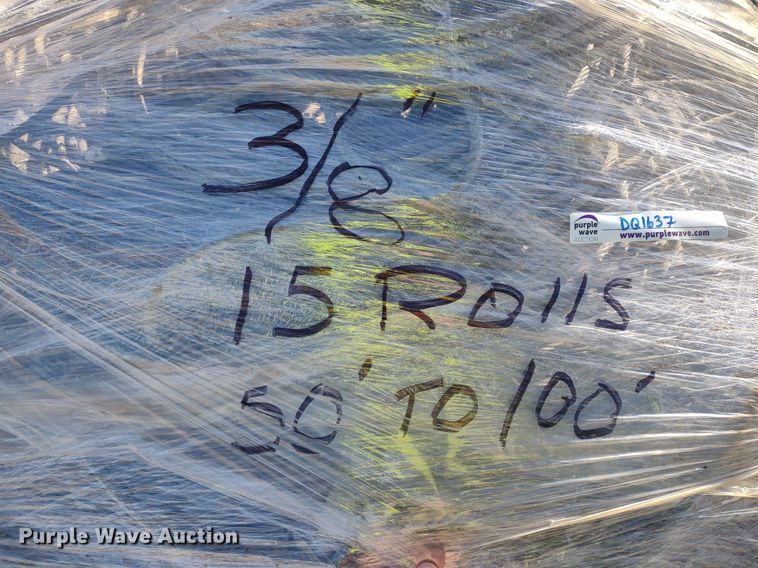 image for item DQ1637 (4) pallets of 3/8" diameter cable