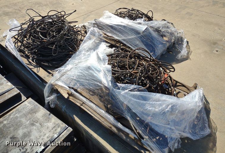 image for item DQ1638 (3) pallets of cable slings