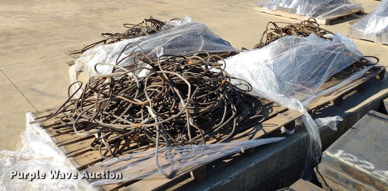 image for item DQ1638 (3) pallets of cable slings