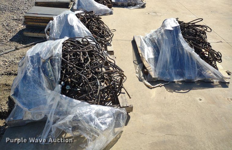 image for item DQ1639 (3) pallets of cable slings