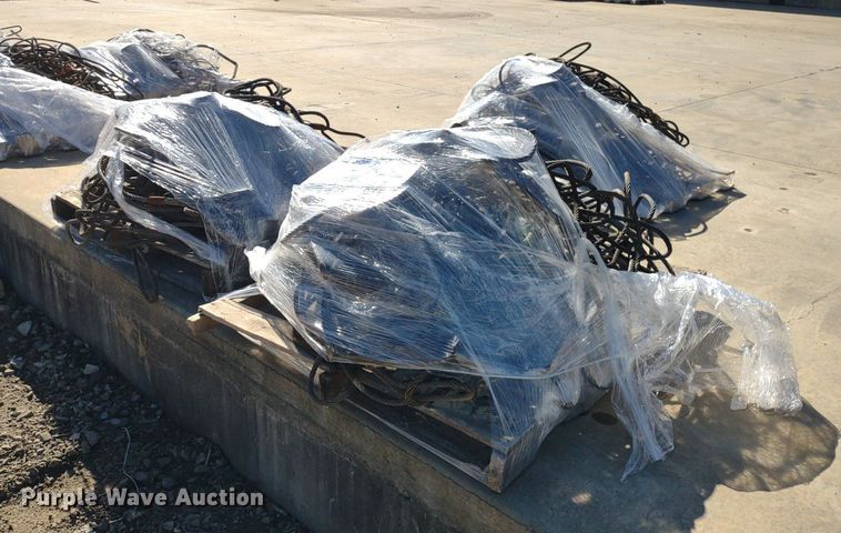 image for item DQ1639 (3) pallets of cable slings