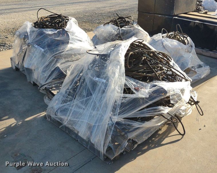 image for item DQ1674 (4) pallets of cable slings