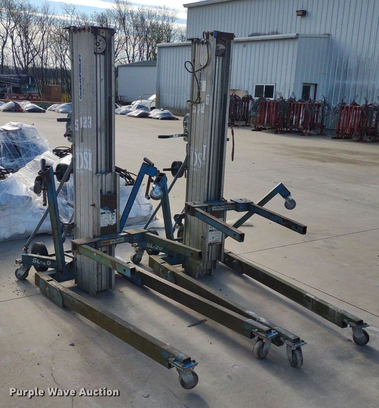 image for item DQ1676 (2) Genie SL-20 Superlift lifts
