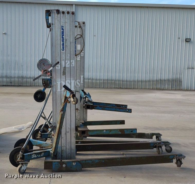 image for item DQ1676 (2) Genie SL-20 Superlift lifts