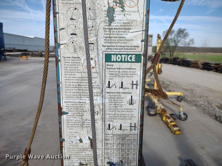 image for item DQ1676 (2) Genie SL-20 Superlift lifts