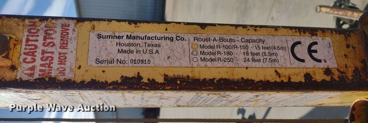 image for item DQ1677 Sumner  lift base