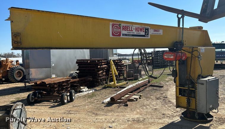 image for item DR4562 Abell-Howe  jib crane