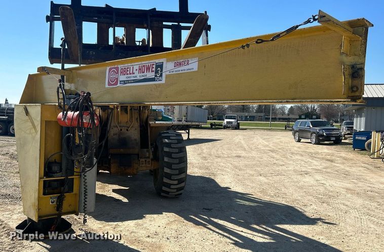 image for item DR4562 Abell-Howe  jib crane