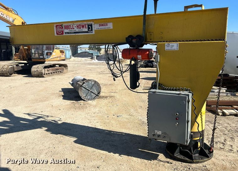 image for item DR4562 Abell-Howe  jib crane