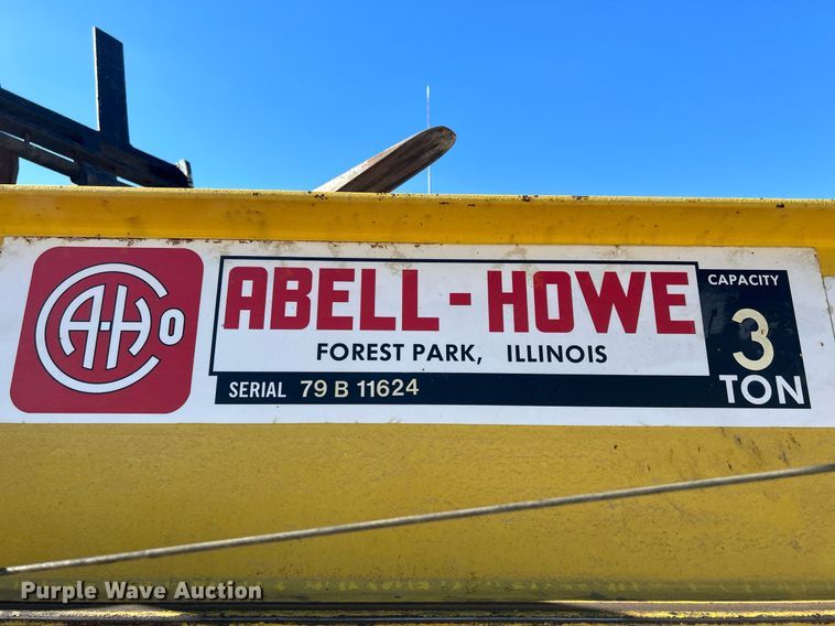 image for item DR4562 Abell-Howe  jib crane