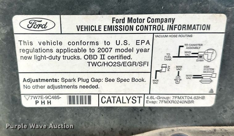 image for item DR5172 2007 Ford F150  pickup truck