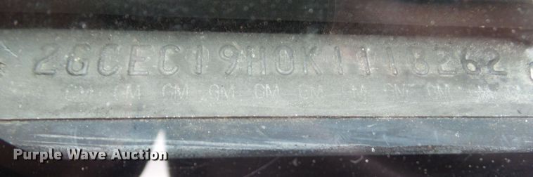 image for item HF9990 1989  Chevrolet C1500  Ext. Cab pickup truck