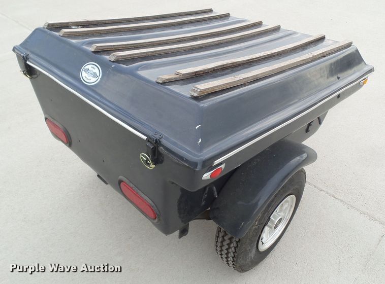 image for item HF9991 2007 Shop built  motorcycle trailer