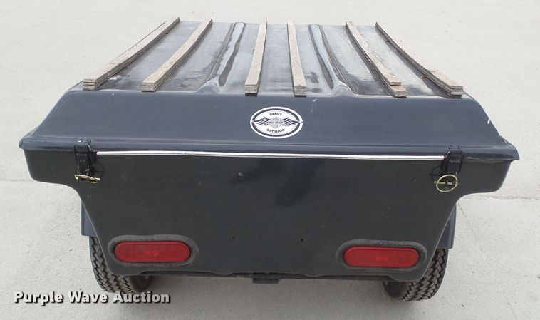 image for item HF9991 2007 Shop built  motorcycle trailer