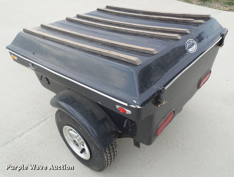 image for item HF9991 2007 Shop built  motorcycle trailer