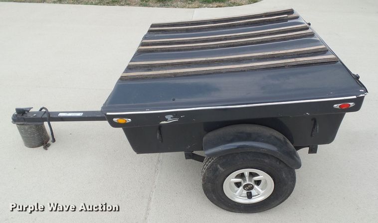 image for item HF9991 2007 Shop built  motorcycle trailer